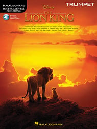 The Lion King Play Along Trumpet with Online Audio Access cover